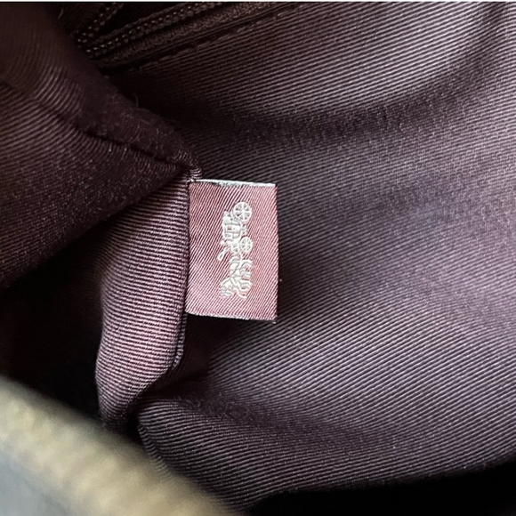 ✅Coach Set rowan satchel crossbody signature canvas + matching wallet - Picture 6 of 8